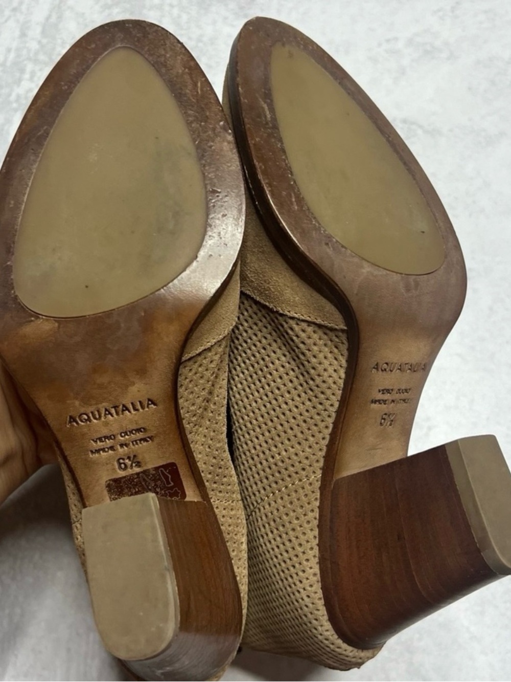 Aquatalia Faris Leather Ankle Boots - Picture 5 of 6